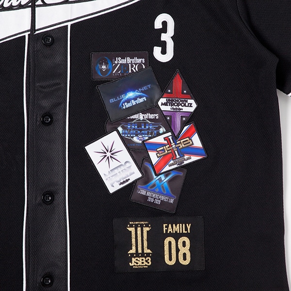 Exile Tribe Station Online Store Elly Produce 10th Anniversary J S B ベースボールシャツ