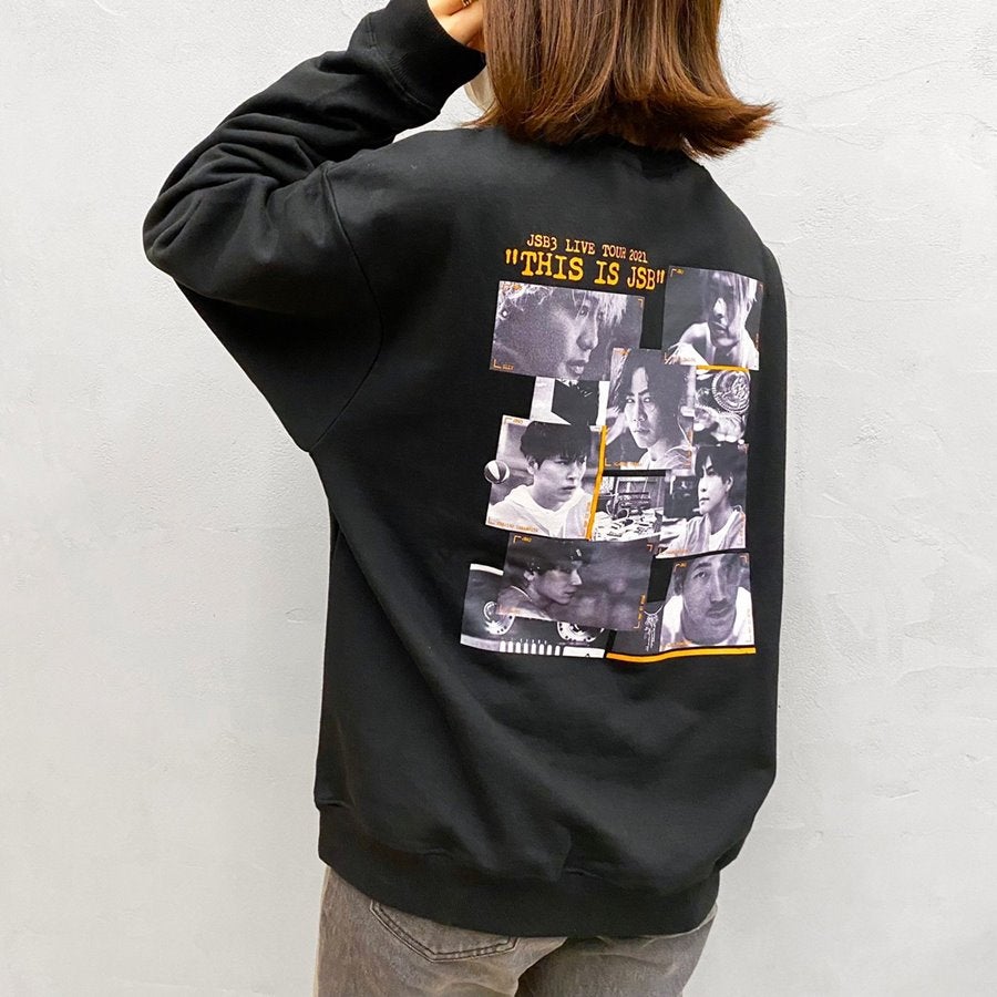 Exile Tribe Station Online Store This Is Jsb フォトスウェット Black