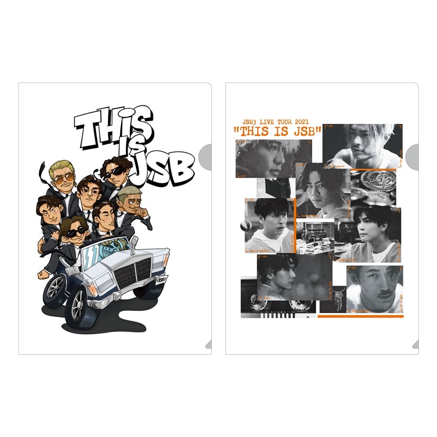 Exile Tribe Station Online Store This Is Jsb クリアファイル2枚セット