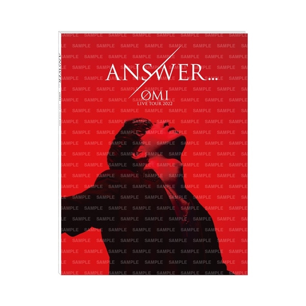 ØMI LIVE TOUR 2022 “ANSWER...” LIVE PHOTO BOOK
