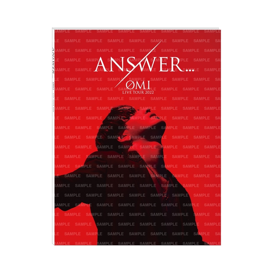 ØMI LIVE TOUR 2022 “ANSWER...” LIVE PHOTO BOOK 詳細画像 OTHER 1