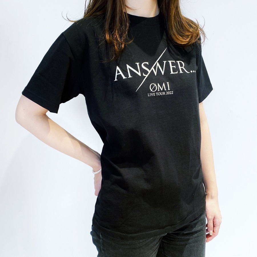 Exile Tribe Station Online Store Answer ツアーｔシャツ Black