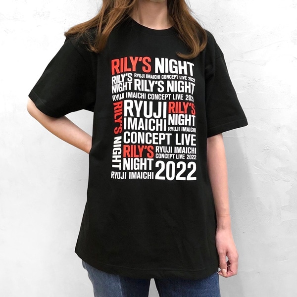 RILY'S NIGHT Tシャツ/BLACK 詳細画像