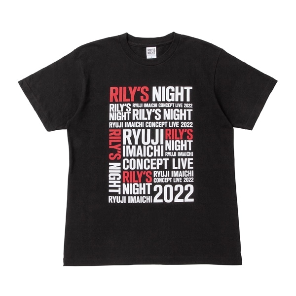 RILY'S NIGHT Tシャツ/BLACK