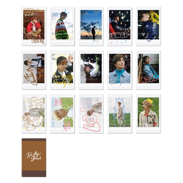 THE CHOCOLATE BOX ステッカーカード/全15種