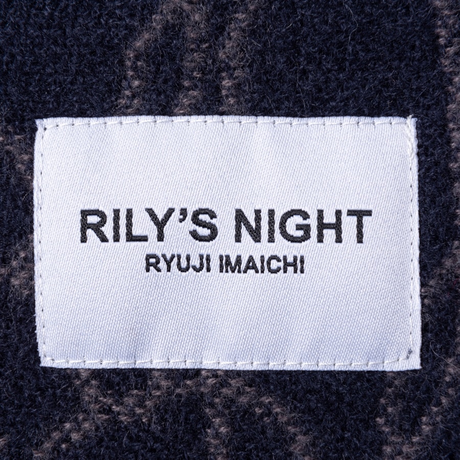 RILY'S NIGHT マフラー 詳細画像 NAVY 3