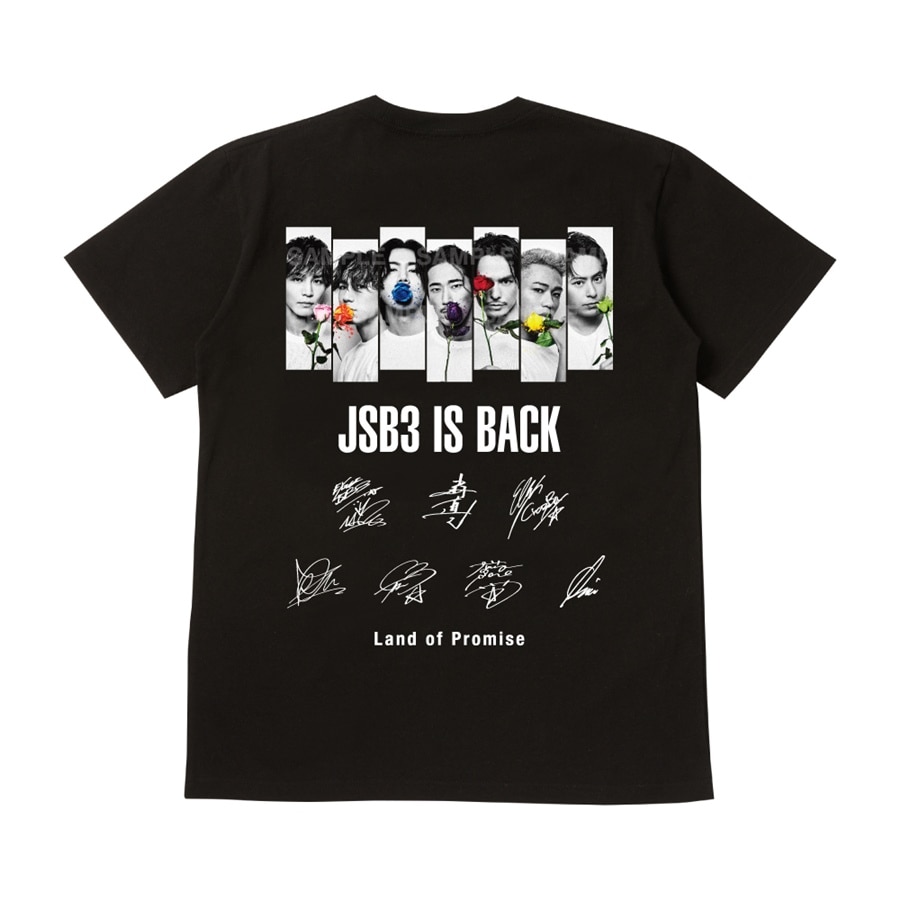 JSB3 IS BACK フォトTシャツ/BLACK 詳細画像 BLACK 1