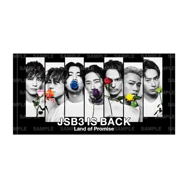 JSB3 IS BACK バスタオル