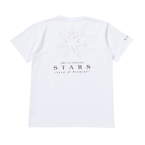 STARS ツアーTシャツ/WHITE 詳細画像