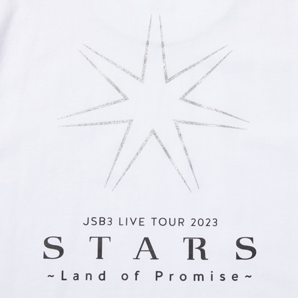 STARS ツアーTシャツ/WHITE 詳細画像
