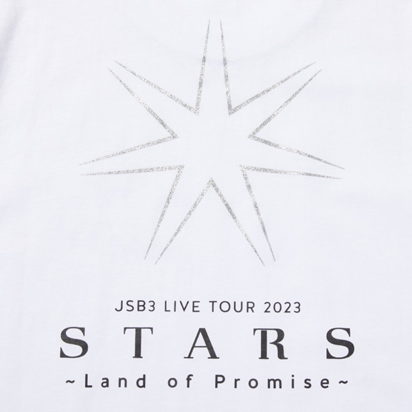 STARS ツアーTシャツ/WHITE 詳細画像