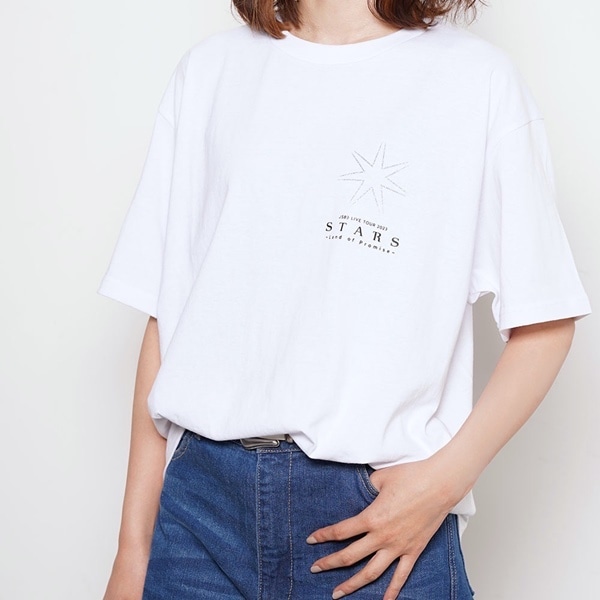 STARS ツアーTシャツ/WHITE 詳細画像