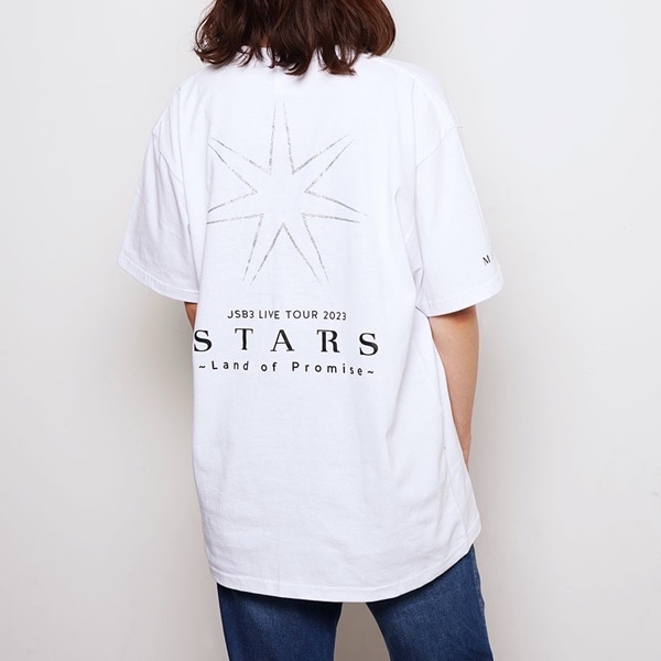 EXILE TRIBE STATION ONLINE STORE｜STARS ツアーTシャツ/WHITE