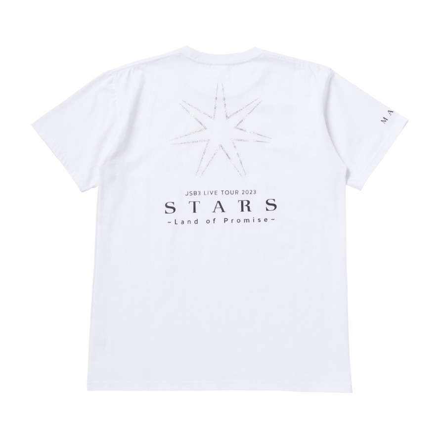 EXILE TRIBE STATION ONLINE STORE｜STARS ツアーTシャツ/WHITE