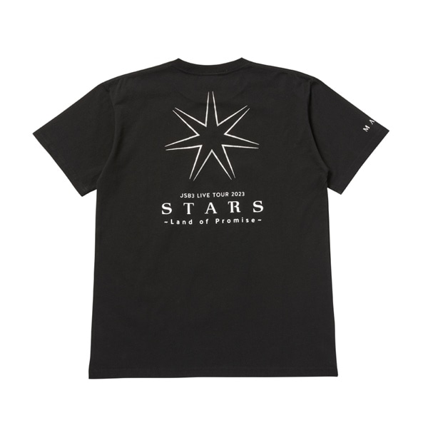 EXILE TRIBE STATION ONLINE STORE｜STARS ツアーTシャツ/BLACK