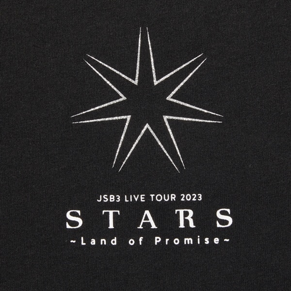 STARS ツアーTシャツ/BLACK 詳細画像