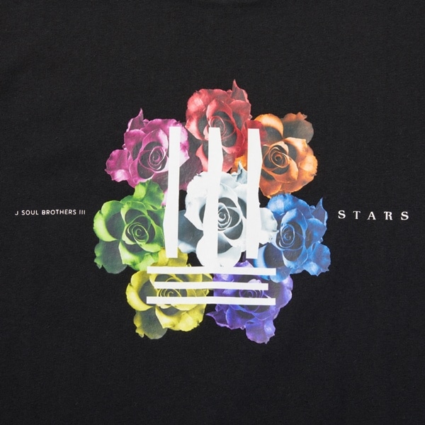 STARS ロゴTシャツ/BLACK 詳細画像
