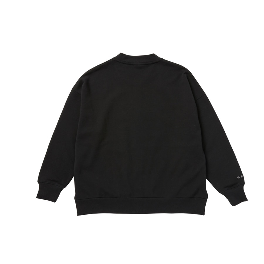 STARS スウェットカーディガン 詳細画像 BLACK 1