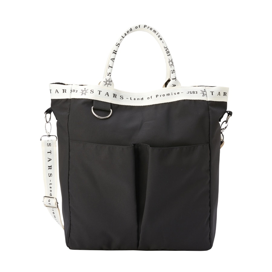 STARS トートバッグ 詳細画像 BLACK 1