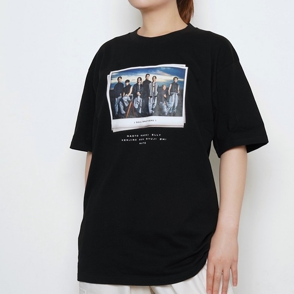 EXILE TRIBE STATION ONLINE STORE｜STARS フォトTシャツ/BLACK