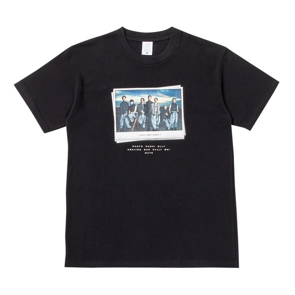 STARS フォトTシャツ/BLACK