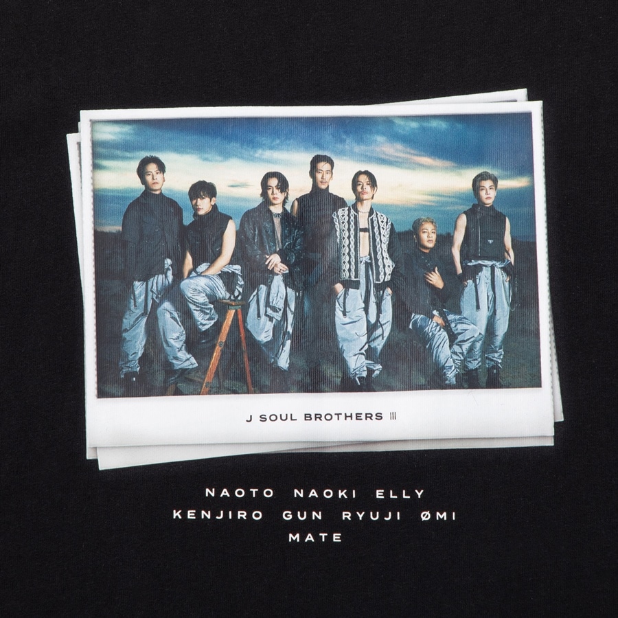 EXILE TRIBE STATION ONLINE STORE｜STARS フォトTシャツ/BLACK