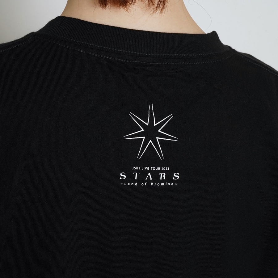 EXILE TRIBE STATION ONLINE STORE｜STARS フォトTシャツ/BLACK