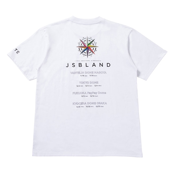 JSB LAND Tシャツ/WHITE 詳細画像