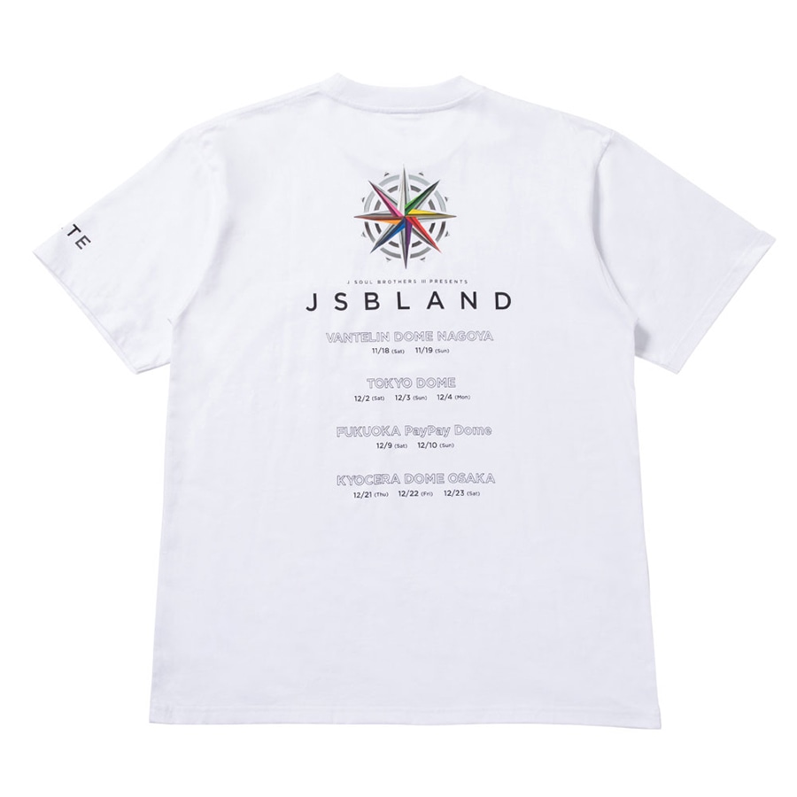 EXILE TRIBE STATION ONLINE STORE｜JSB LAND Tシャツ/WHITE
