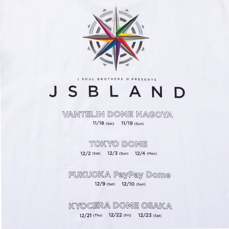 JSB LAND Tシャツ/WHITE 詳細画像 WHITE 3