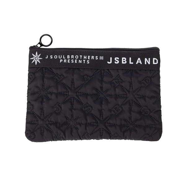 JSB LAND キルティングフラットポーチ