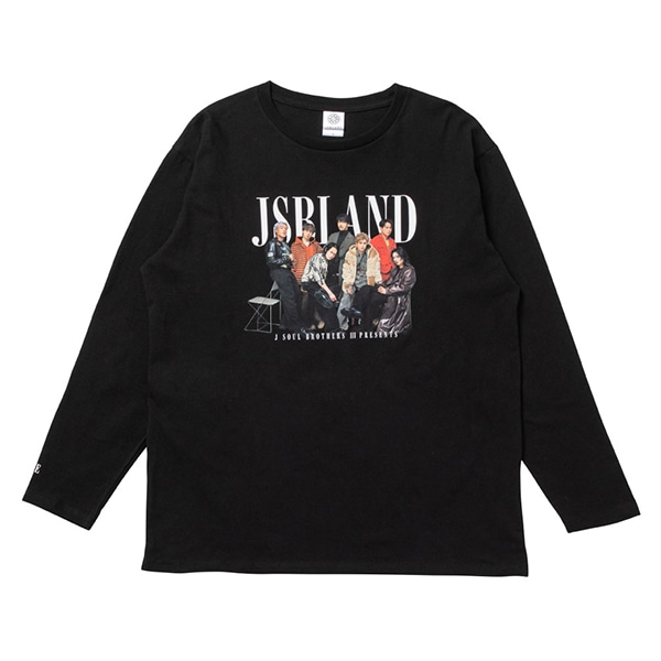 JSB LAND フォトロングスリーブTシャツ/BLACK
