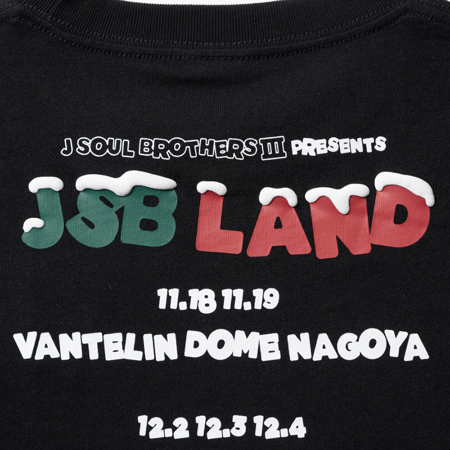 EXILE TRIBE STATION ONLINE STORE｜JSB LAND ロゴTシャツ/BLACK