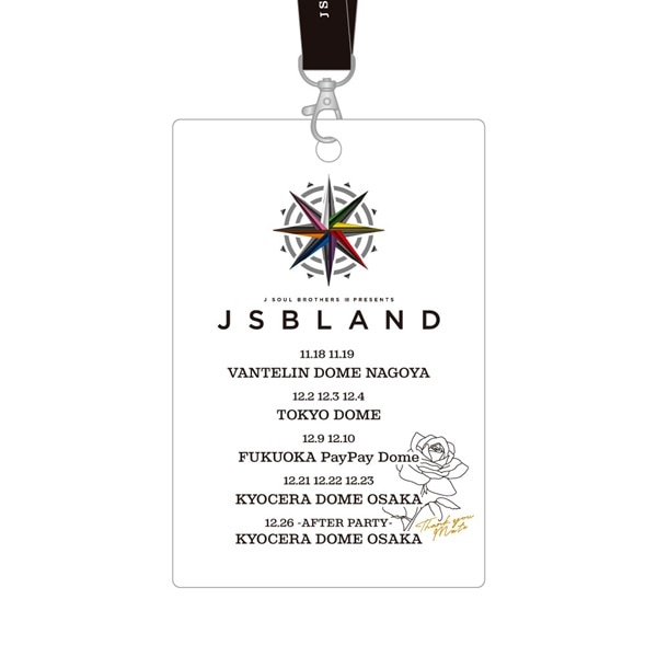 JSB LAND Special Thanks Pass 詳細画像