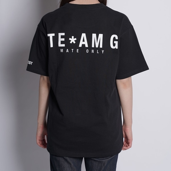 TEAM G Tシャツ/BLACK 詳細画像