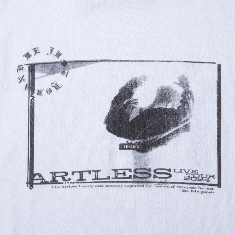 ARTLESS フォトロングTシャツ/WHITE 詳細画像 WHITE 1