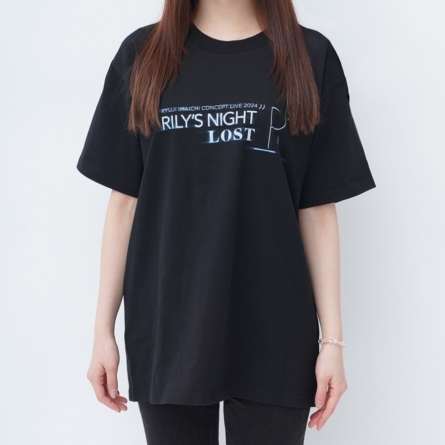 RILY'S NIGHT／LOST"R" Tシャツ/BLACK 詳細画像 BLACK 4
