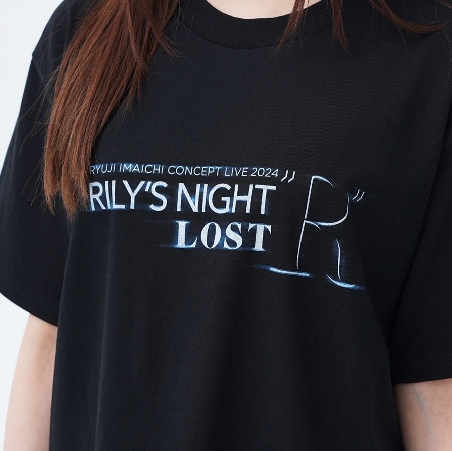 RILY'S NIGHT／LOST"R" Tシャツ/BLACK 詳細画像 BLACK 5
