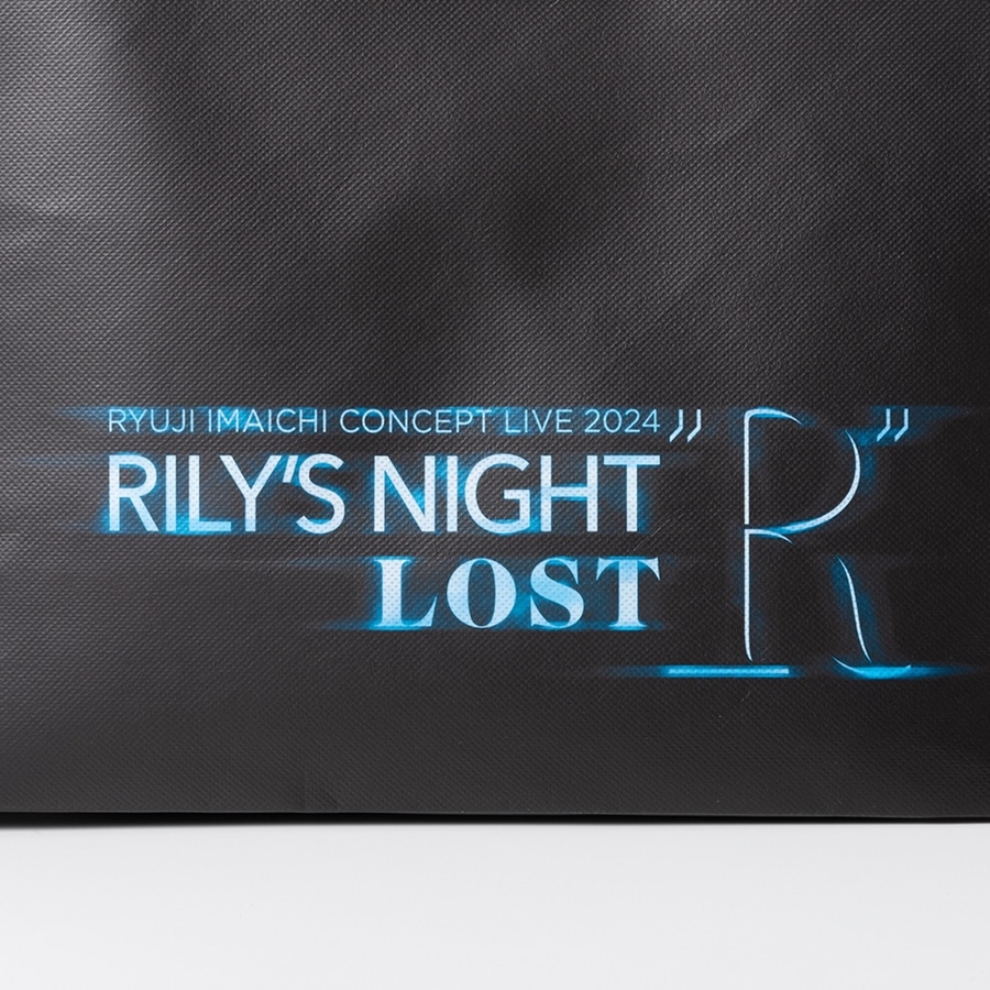 RILY'S NIGHT／LOST"R" 不織布トートバッグ 詳細画像 BLACK 1
