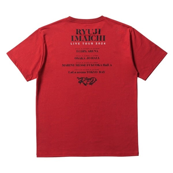 EXILE TRIBE STATION ONLINE STORE｜"R"ED ツアーTシャツ/RED