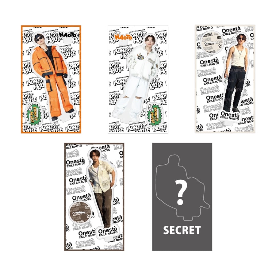 EXILE BE HAPPY ボイスアクスタ 10点セット NEWS[【EXILE B HAPPY】LDHオフィシャルSHOP / mu-mo SHOP限定