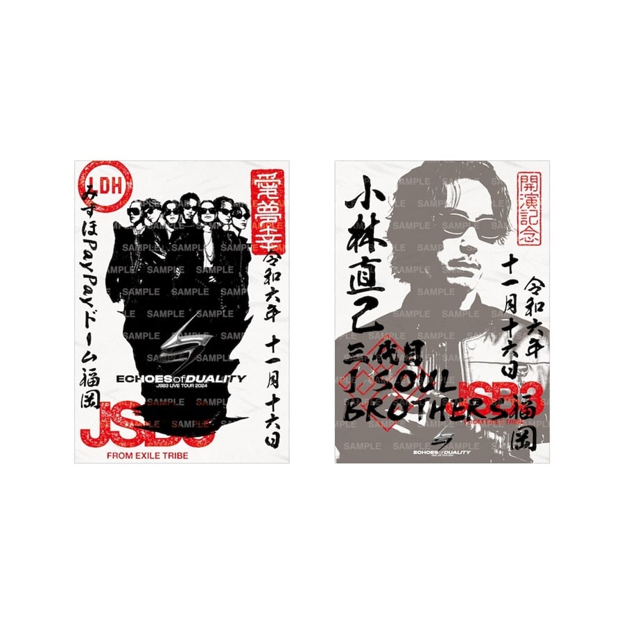 2024年新作 EXILE 御楽印2枚セット DUALITY OF STORE｜【11/16(土)福岡】ECHOES ONLINE STATION TRIBE ミュージシャン