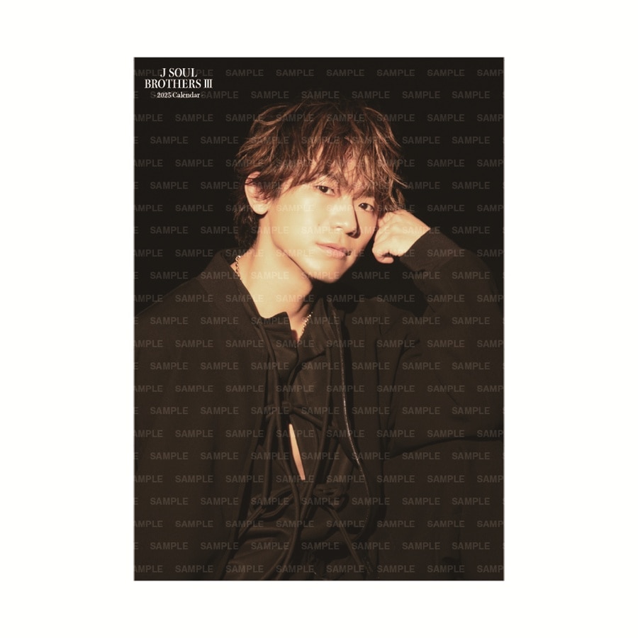 三代目 J SOUL BROTHERS 2025 カレンダー ファブリックポスター 詳細画像 NAOTO 1