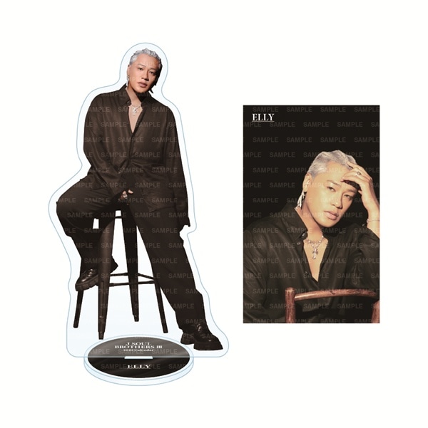 三代目 J SOUL BROTHERS 2025 カレンダー BIGアクリルスタンド&ステッカーセット 詳細画像