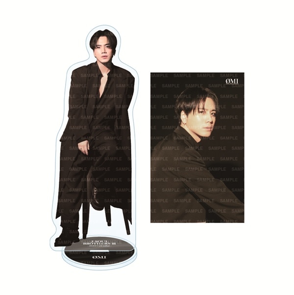 三代目 J SOUL BROTHERS 2025 カレンダー BIGアクリルスタンド&ステッカーセット 詳細画像