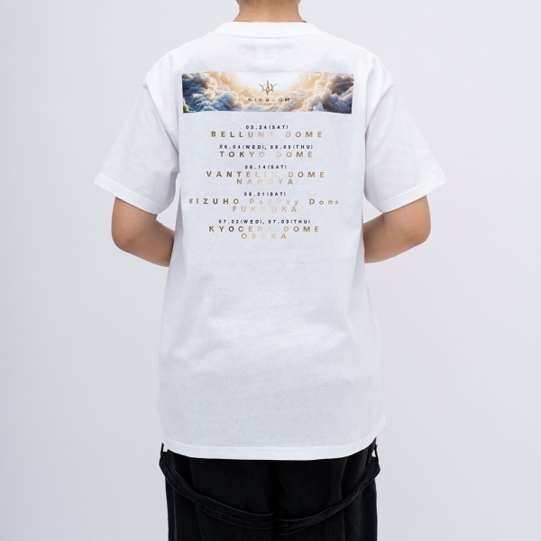 LIVE TOUR 2025 KINGDOM ツアーTシャツ/WHITE 詳細画像