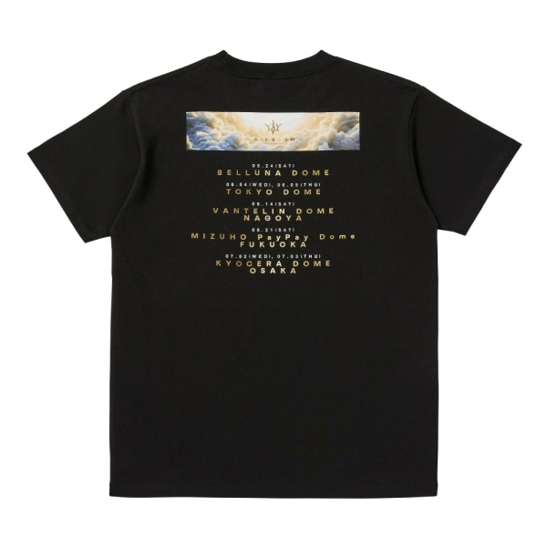 LIVE TOUR 2025 KINGDOM ツアーTシャツ/BLACK 詳細画像