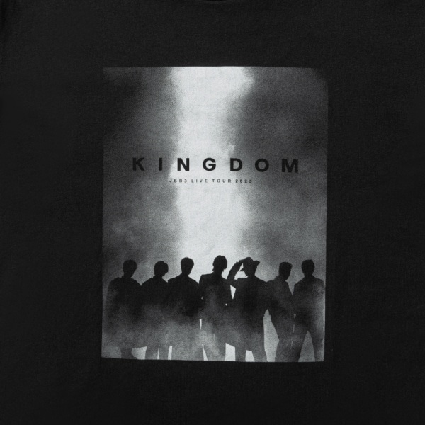 LIVE TOUR 2025 KINGDOM フォトTシャツ/BLACK 詳細画像