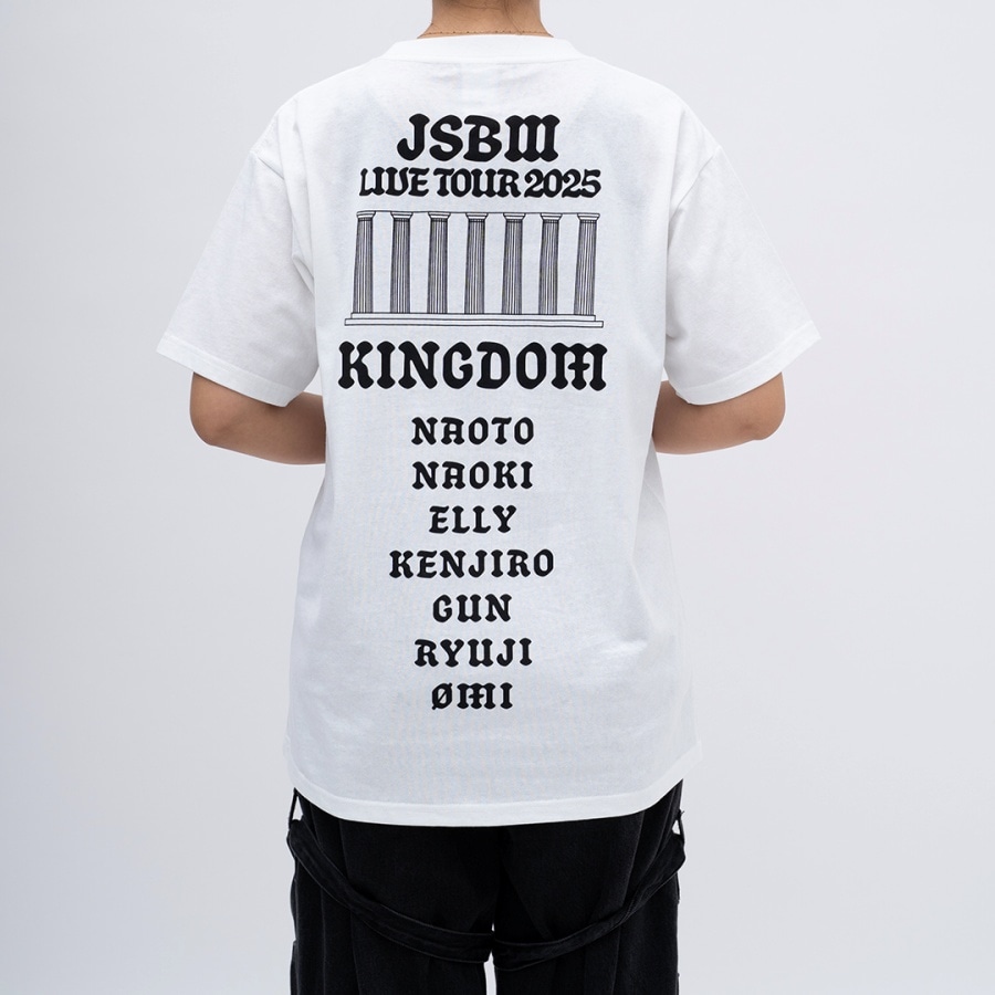 LIVE TOUR 2025 KINGDOM グラフィックTシャツ/WHITE 詳細画像 カラー共通 5