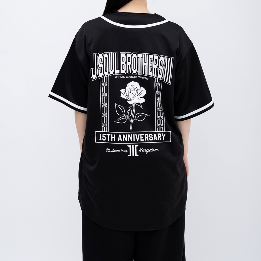LIVE TOUR 2025 KINGDOM ベースボールシャツ/BLACK 詳細画像 カラー共通 7